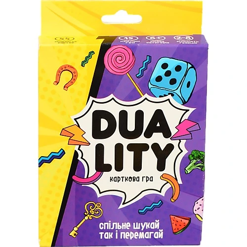 Гра настільна для дітей від 6років 30958 Duality Strateg 1шт