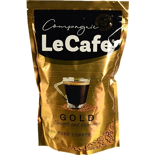 Кава Le Cafe 200г gold розчинна д.п