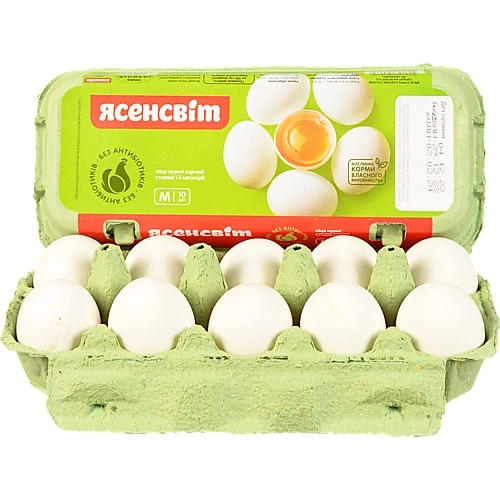 Яйця курячі Ясенсвіт С1 10шт