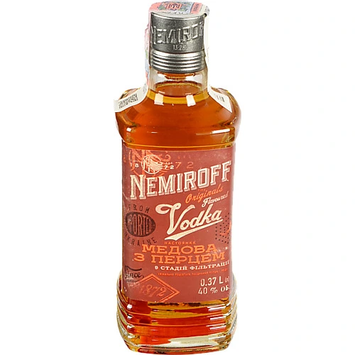 Настоянка Nemiroff медова з перцем 0.37л