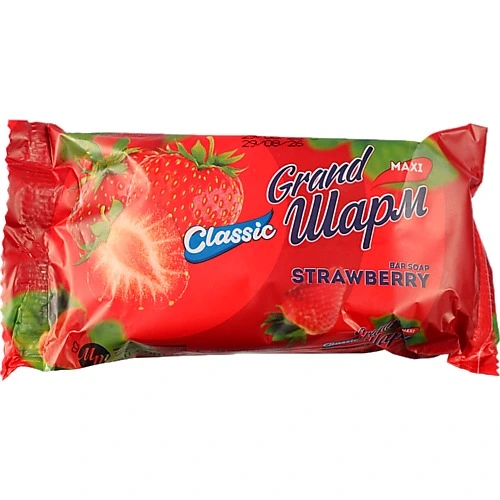 Мило туалетне тверде Strawberry Grand Шарм 125г