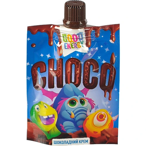 Крем шоколадний Choco Good Energy д/п 50г