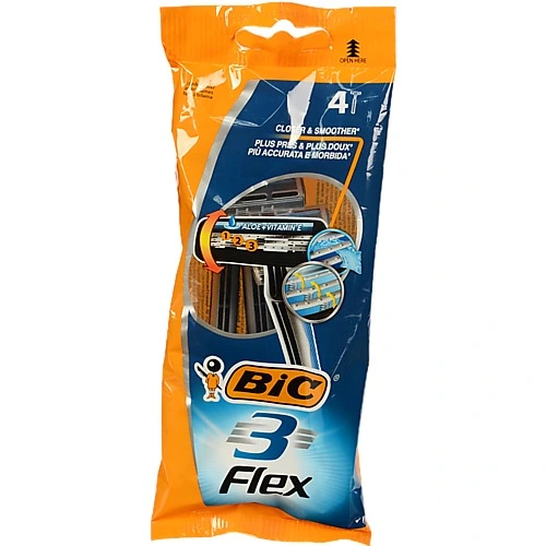 Бритва Bic флекс 4шт 3лезвия  889692