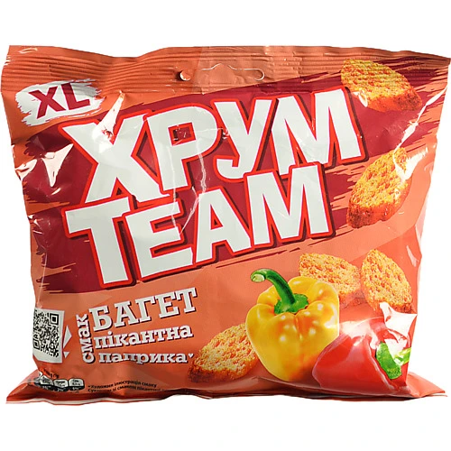 Багет ХрумTeam 90г пікантна паприка