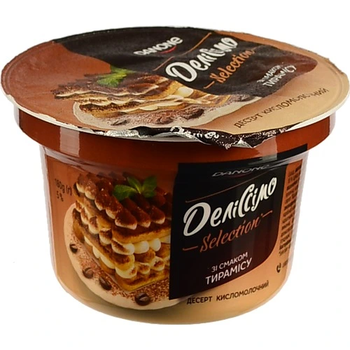 Десерт Деліссімо 180г 5% тирамісу ст.