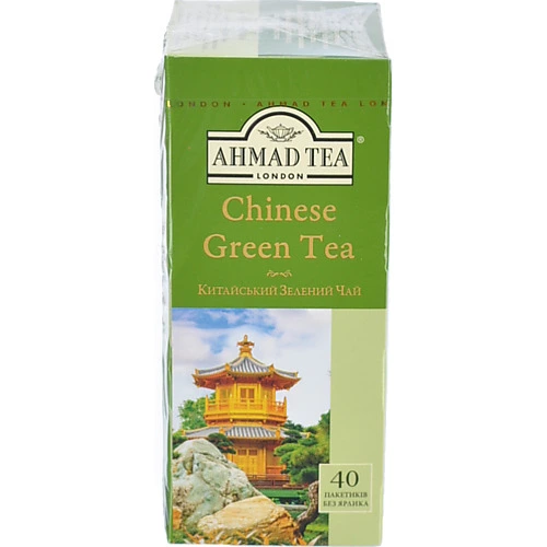 Чай Ахмад 40п китайський зелений
