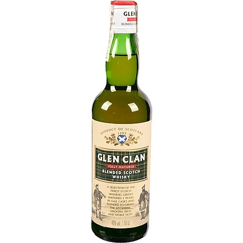 Віскі Glen Clan 0.5л blended scotch 40%