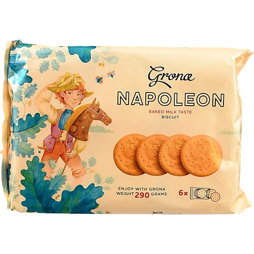 Печиво Грона 290г наполеон смак пряженого молока