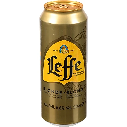 Пиво Leffe Blond 0.5л світле пастеризоване