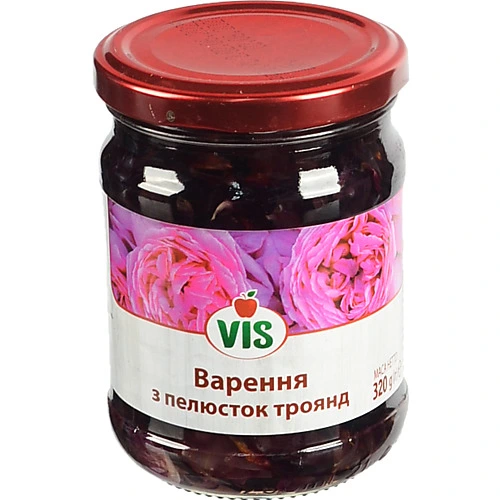 Варення Vis 320г пелюстки троянди