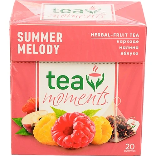 Чай Tea Moments 20 пірамід Літня мелодія каркаде