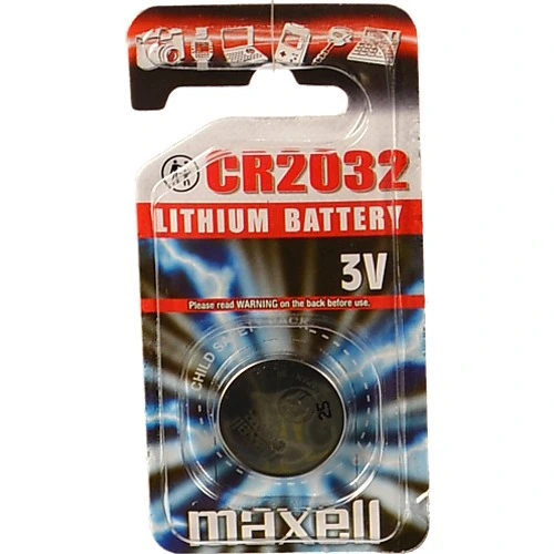 Батарейки CR2032 Lithium Maxell 1шт