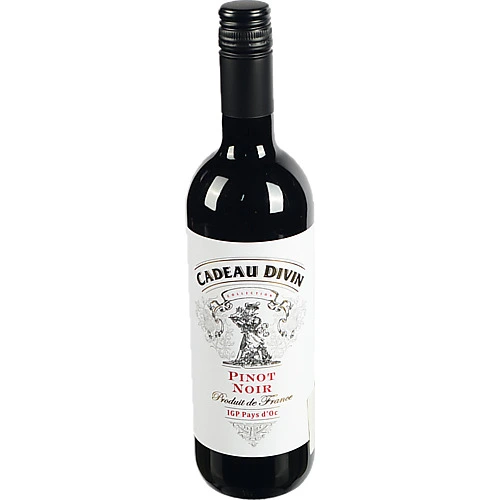 Вино Pinot Noir IGP Pays dOc сухе черв 0.75л6 ТМ Cadeau Divin