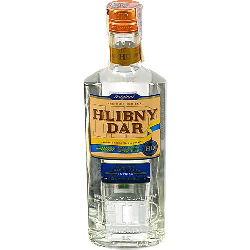 Горілка Хлібний Дар 0.5л Класична