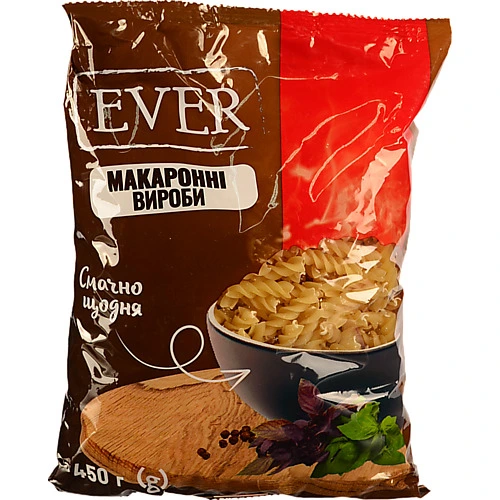 Макарони Ever 450г спіраль