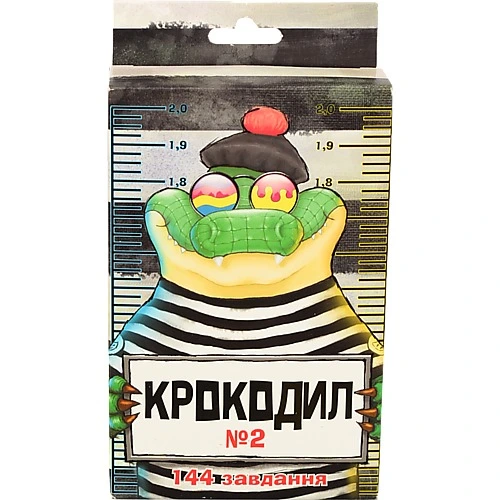 Гра настільна для дітей від 12років 30725 Крокодил 2 Strateg 1шт