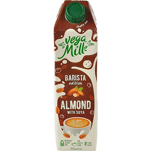 Напій Vega Milk 950мл мигдальний з соєю Barista