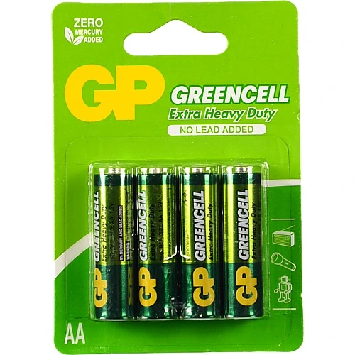 Батарейки AA R6P GP15G-UE4 Greencell GP 4шт