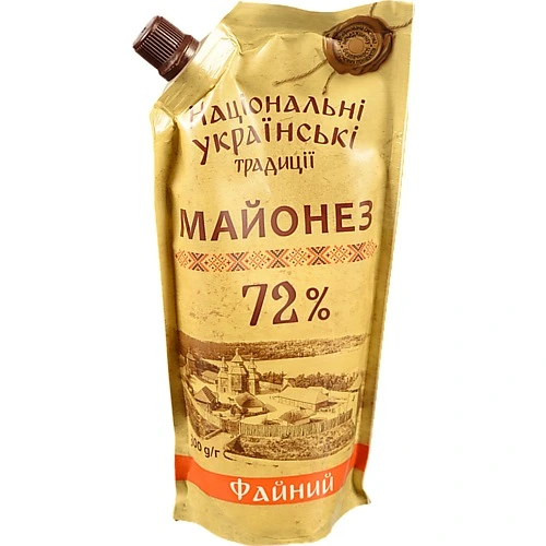 Майонез 72% Файний Національні українські традиції д/п 300г