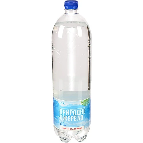 Вода питна сильногазована Природне джерело 1.5л