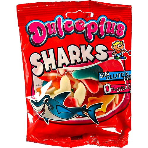 Цукерки Dulceplus 100г акула