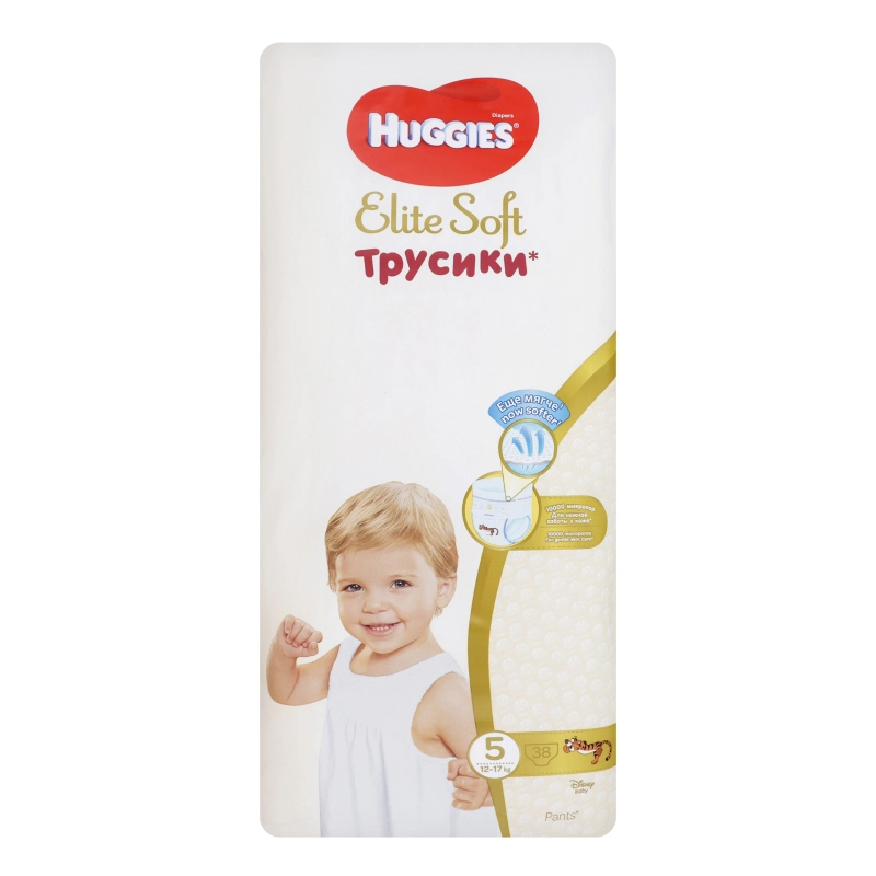 Підгузники-трусики Huggies Elite Soft 5 34шт