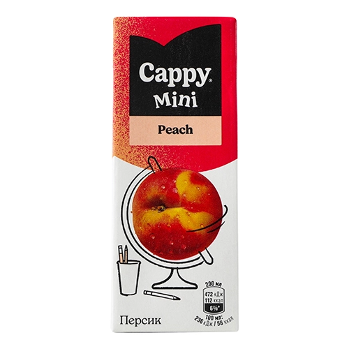 Нектар Cappy Mini 0.2л персик