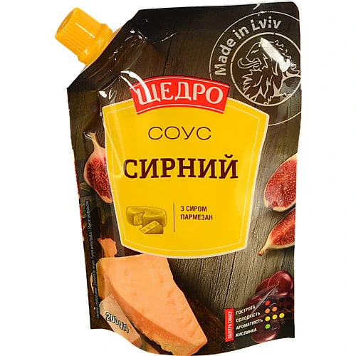 Соус Щедро Сирний з сиром пармезан 200г