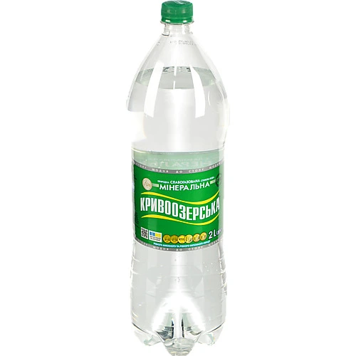 Вода Кривоозерська 2л слабогазована
