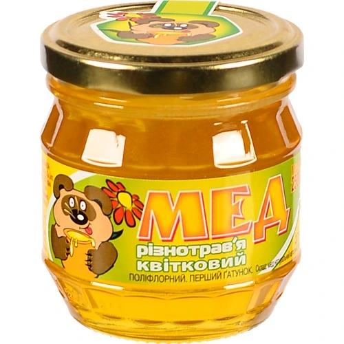 Мед Нектар 250г натуральний квітковий різнотрав'я