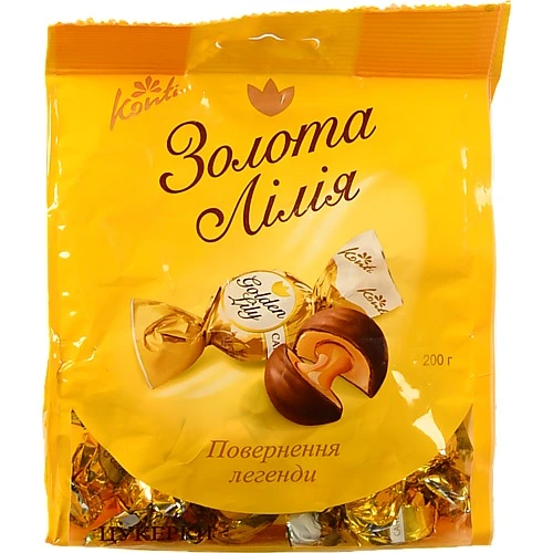 Цукерки Золота лілія Konti м/у 200г