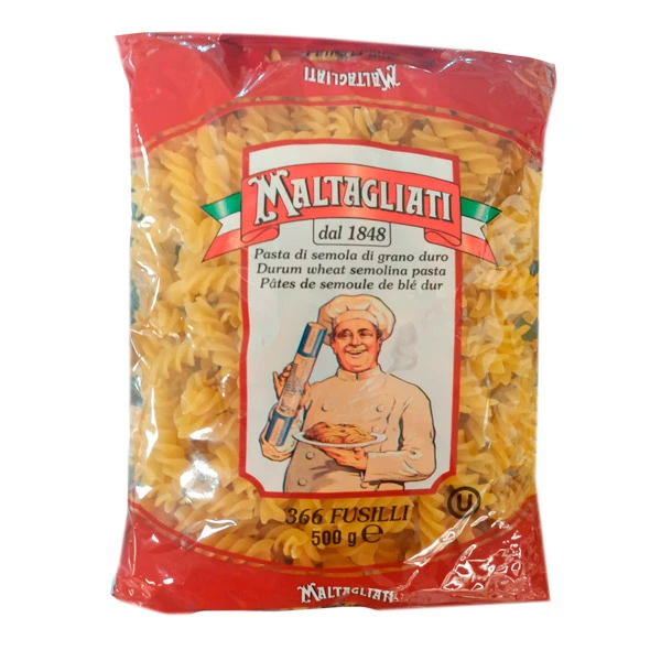 яМакарони Maltagliatti 500 г фузіллі