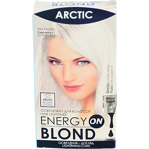 Освітлювач д.волосся Екмі Energy blond arctic з флюідом