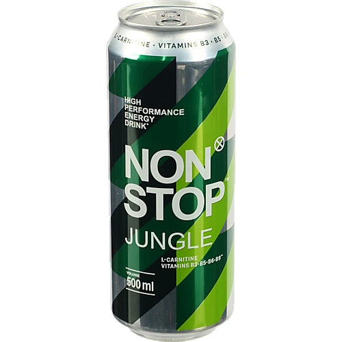 Напій енергетичний Non Stop 0.5л jungle з.б.