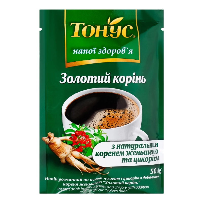 Напiй Золоте зерно 50г золотий корінь