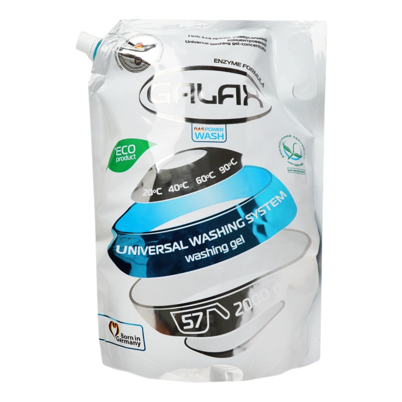 Гель для прання універсальний концентрований Galax 2000г