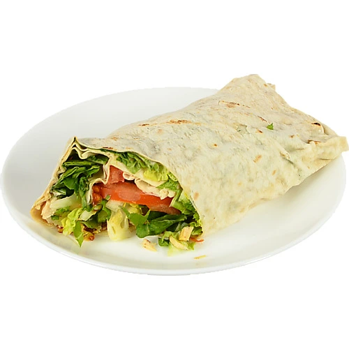 Лаваш з курячим м'ясом і овочами