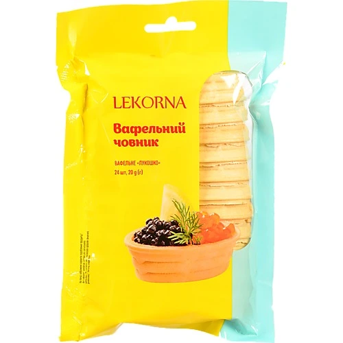 Тарталетки Вафельне Лукошко Lekorna м/у 20г