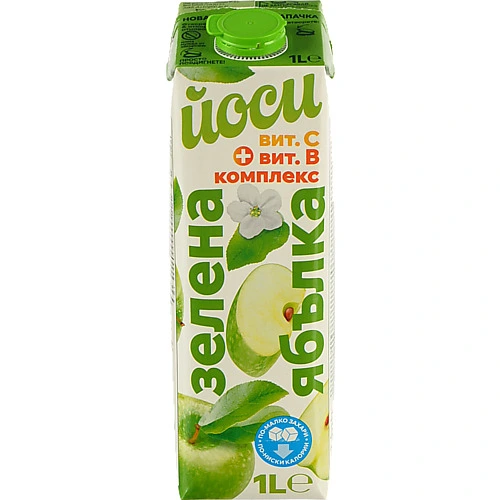 Напій Yoocy Green apple+вит.С-віт.В комплекс - 1л