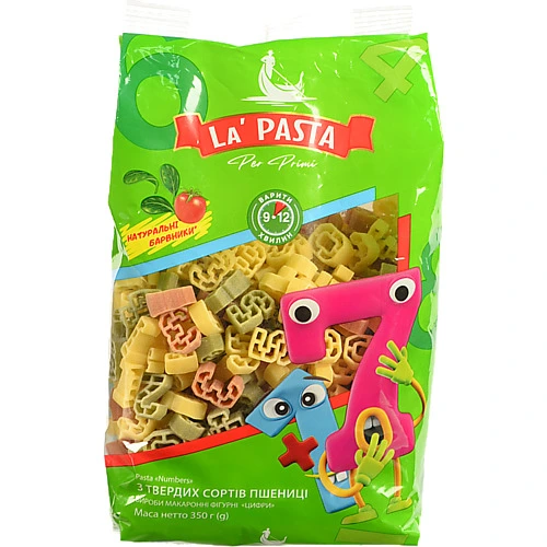Макарони La Pasta Per Primi Numbers 350г
