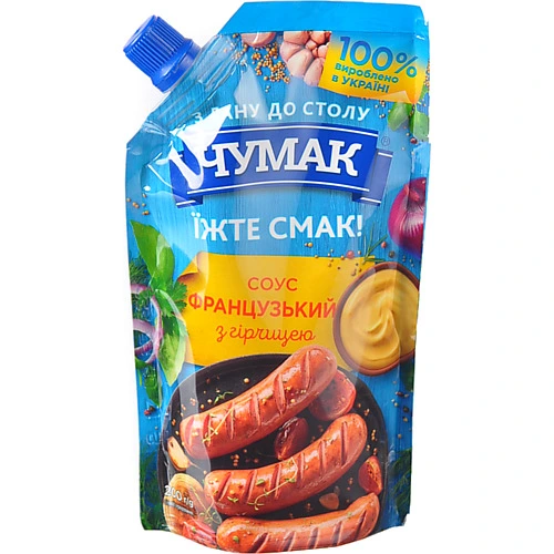 Соус Французький з гірчицею Чумак д/п 200г