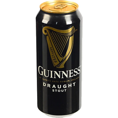 Пиво Guinness Draught 0.44л 4.2% темне пастеризоване з/б