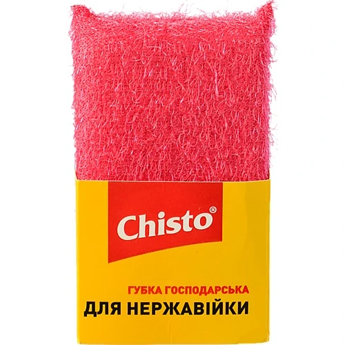 Губка-скребок Chisto для нержавіючої сталі 1 шт