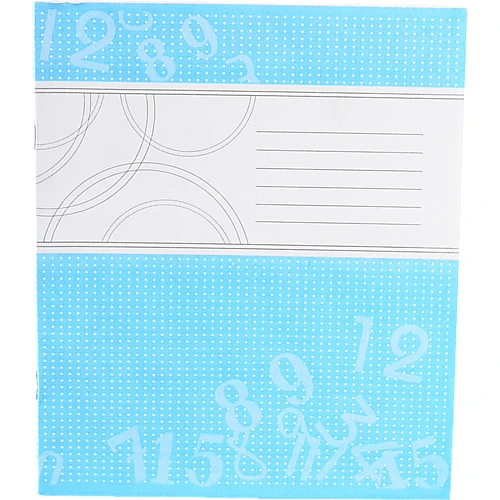 Зошит Поліграфіст 12л клітка два кольори