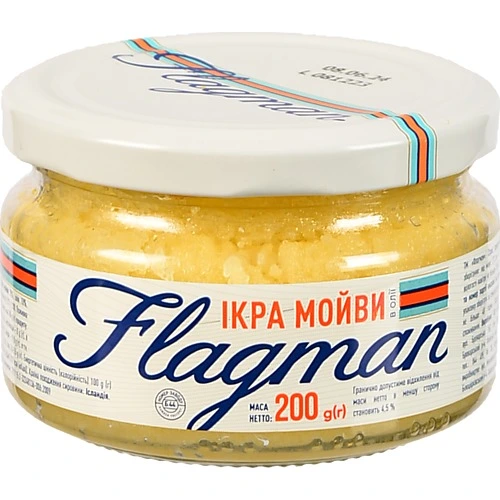 Ікра мойви в олії Flagman 200г