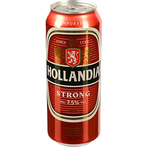 Пиво Голландия 0.5л strong з.б