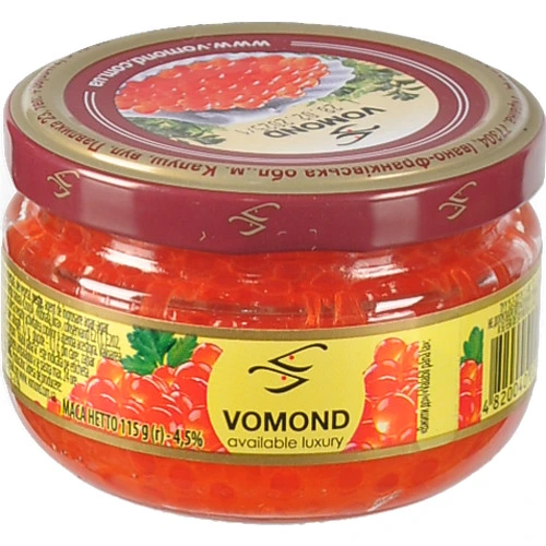 Ікра білкова зерниста червона Вомонд 115г