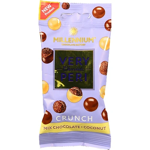 Драже Millennium Very Peri Crunch з кокосом 30г