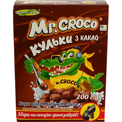 Кульки з какао Mr. Croco 200г