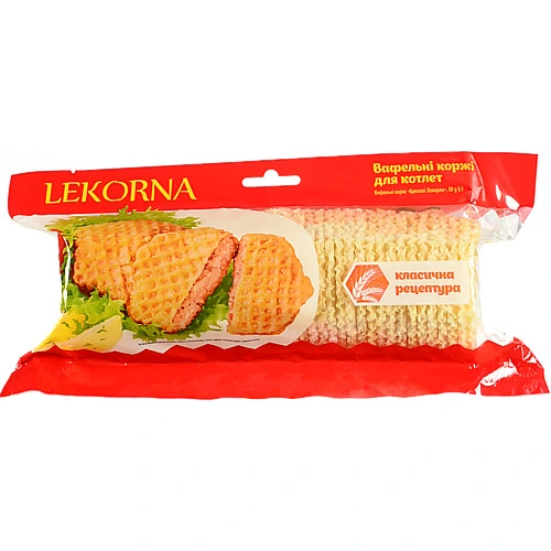 Коржі вафельні Бризолі Lekorna м/у 50г